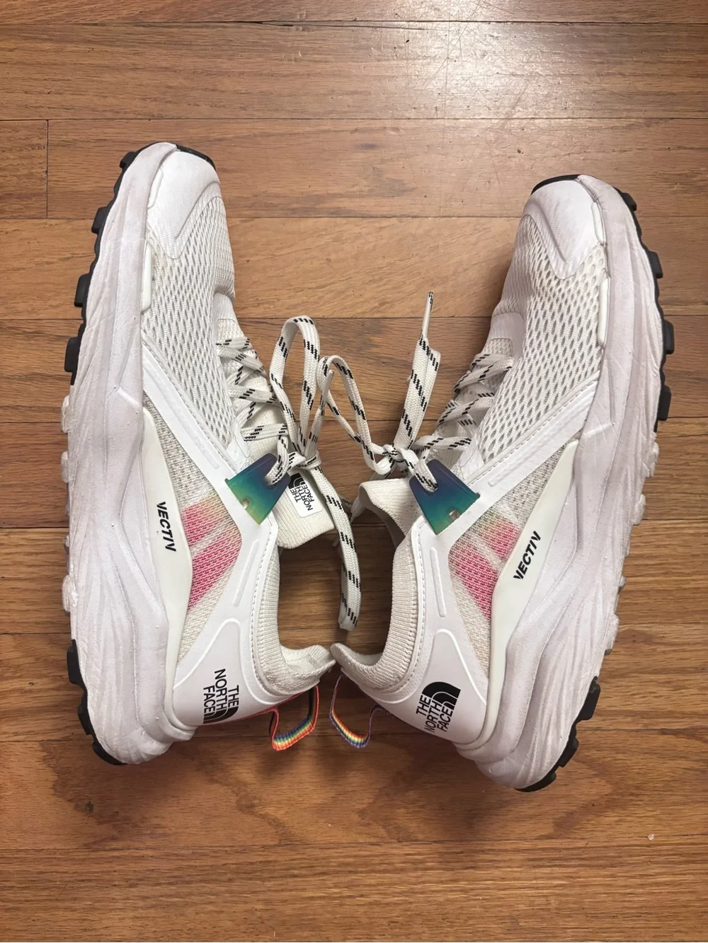 The North Face White VECTIV Mesh Trail Sneakers Pride Women’s 7